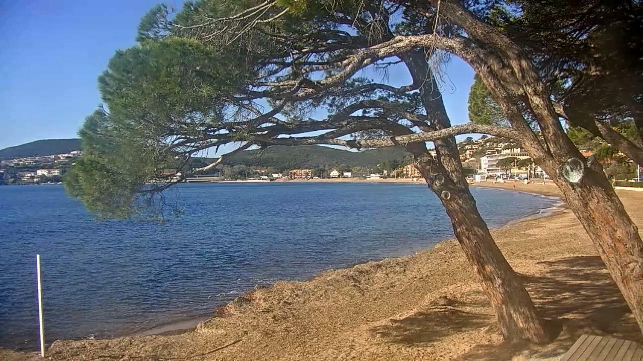 Appartement Vue Mer Piscines Parking Les Coraux Agay Plage Saint-Raphaël Dış mekan fotoğraf