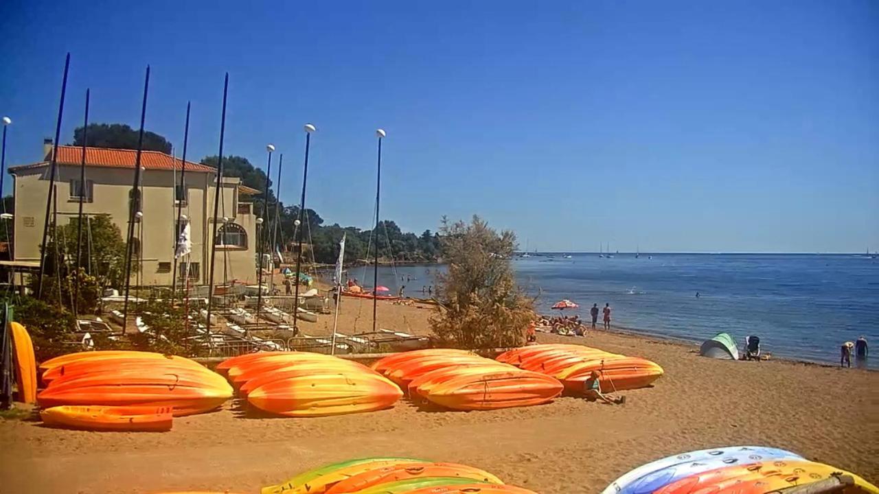 Appartement Vue Mer Piscines Parking Les Coraux Agay Plage Saint-Raphaël Dış mekan fotoğraf